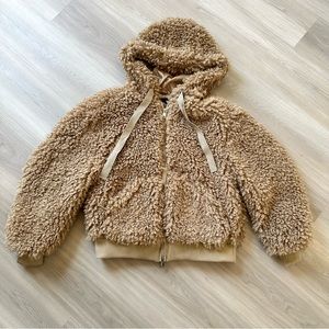 Urban Outfitters Faux Mongolian Fur Coat Jacket XS